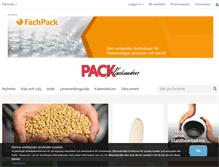 Tablet Screenshot of packnet.se